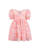 PASTEL ROSES TULLE PARTY DRESS