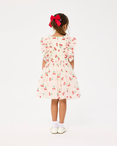 CHERRY TULLE PARTY DRESS