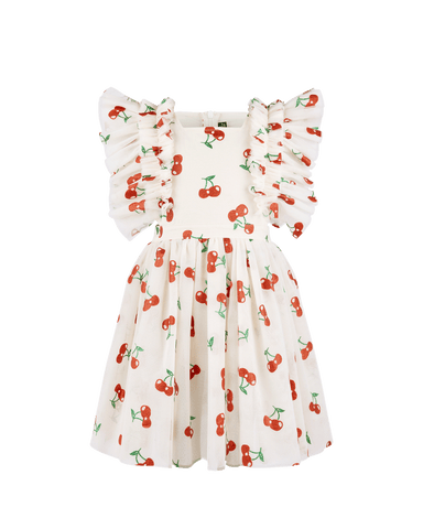 CHERRY TULLE PARTY DRESS