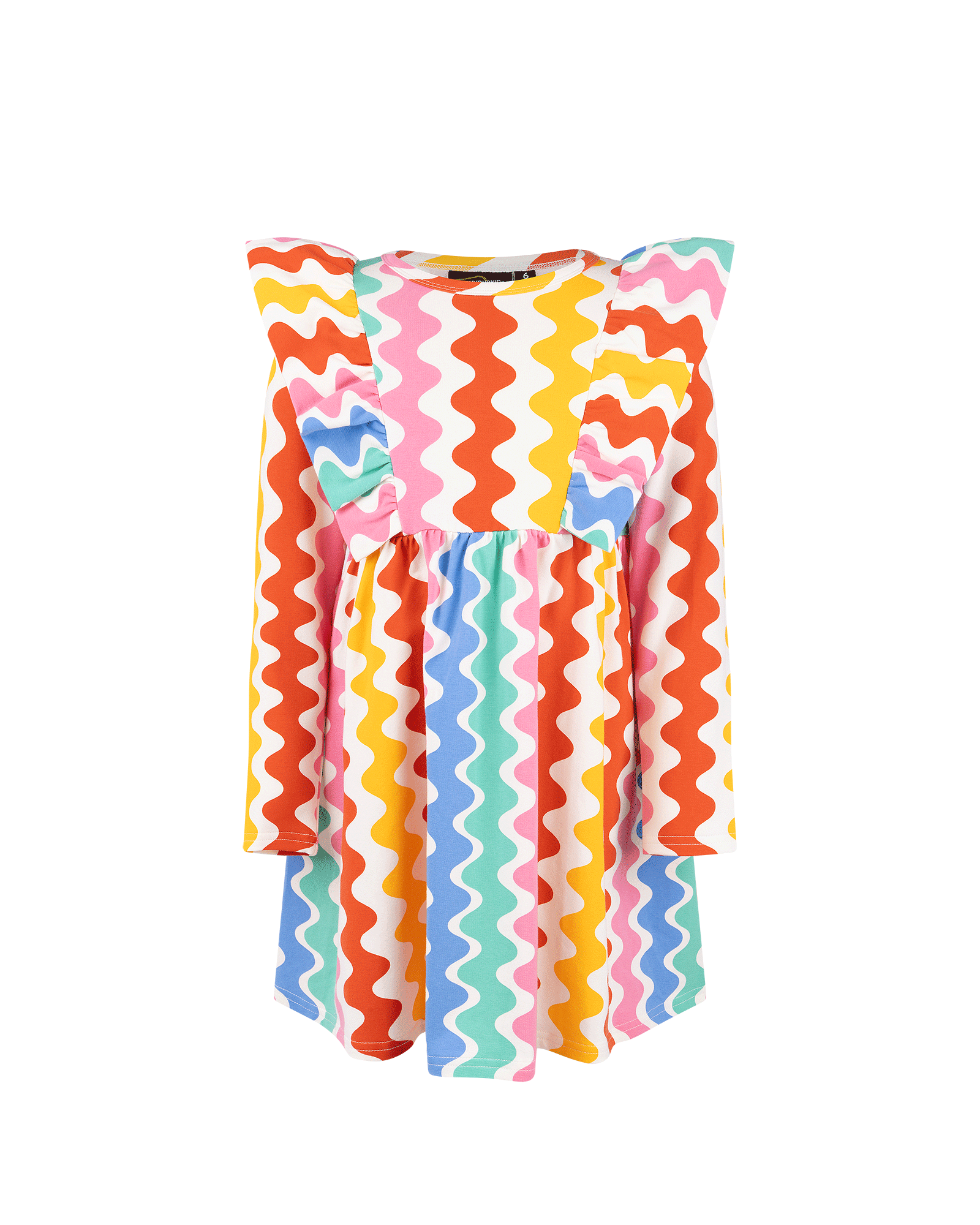 RIC RAC LONG SLEEVE DRESS