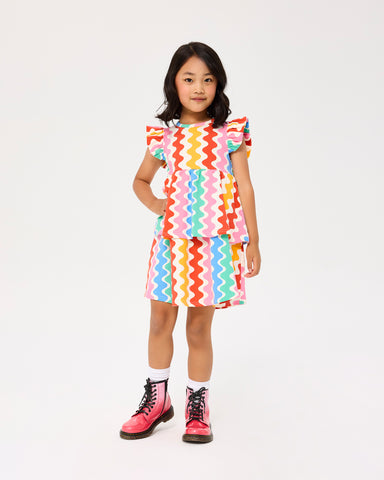 RIC RAC RUFFLE DRESS