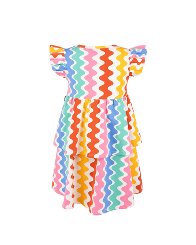 RIC RAC RUFFLE DRESS