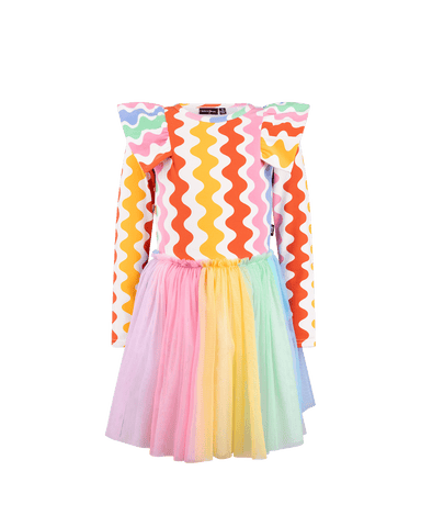 RIC RAC LONG SLEEVE CIRCUS DRESS