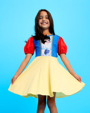 SNOW WHITE EVENT DRESS