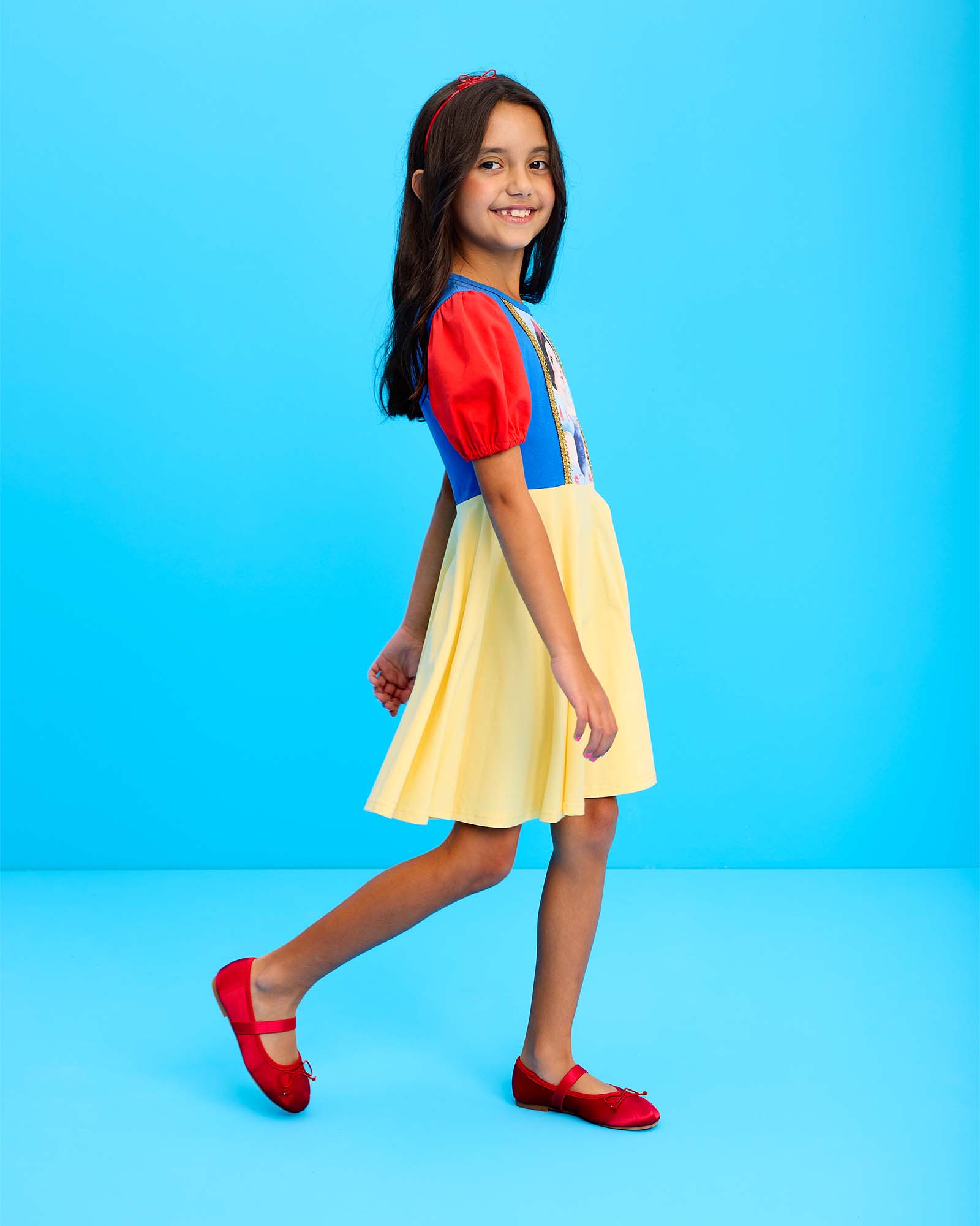 SNOW WHITE EVENT DRESS