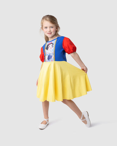 SNOW WHITE EVENT DRESS