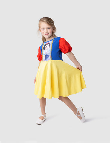 SNOW WHITE EVENT DRESS