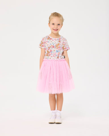 DITSY BUNNY SHORT SLEEVE CIRCUS DRESS