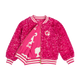 A BARBIE SEQUIN JACKET from Rock your Baby Online, with a pink and white design.