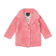 PINK FAUX SHERPA JACKET