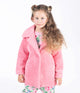 PINK FAUX SHERPA JACKET