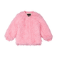 PINK FAUX FUR JACKET