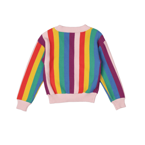 RAINBOW KNIT CARDIGAN