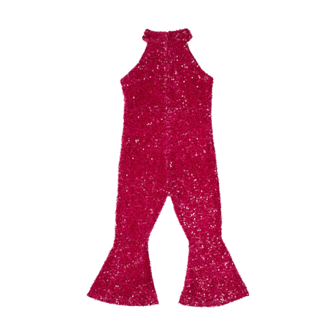 BARBIE GIRL SEQUIN JUMPSUIT