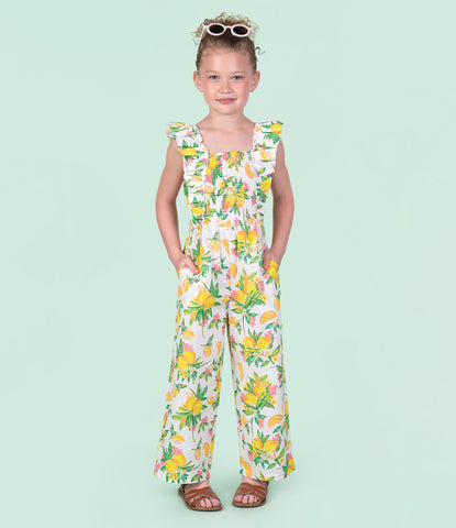 CLEMENTINE SHIRRED JUMPSUIT