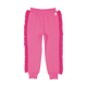 HOT PINK GLITTER TRACK PANTS