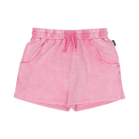 PINK GRUNGE SHORTS