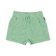 GREEN TERRY SHORTS