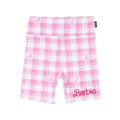 BARBIE GINGHAM BIKE SHORTS