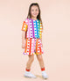 RAINBOW DROPS FRILL SHORTS