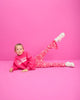 DISCO DIVA BARBIE HIGH WAISTED FLARES