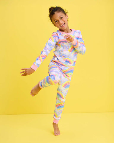 OVER THE RAINBOW LONG SLEEVE PJ SET