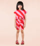 CANDY WRAP FRILL T-SHIRT