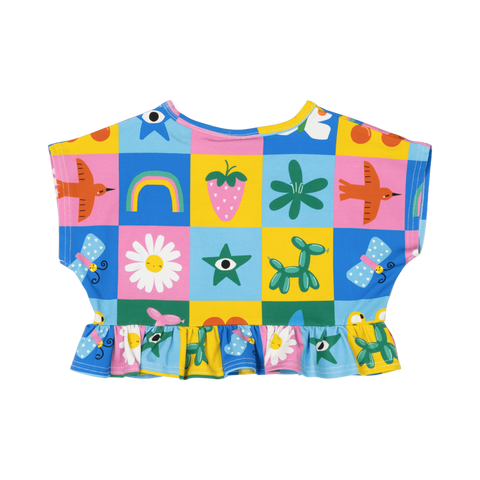 PLAYTIME FRILL T-SHIRT