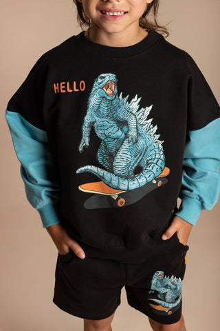 GODZILLA SKATE SWEATSHIRT