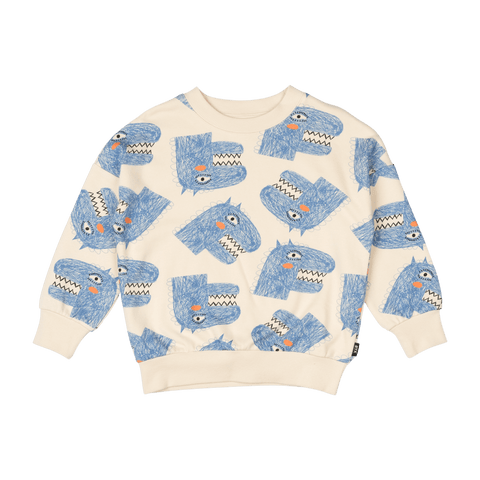 DINO ART SWEATSHIRT