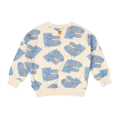 DINO ART SWEATSHIRT