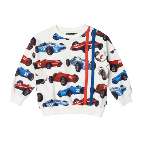 VINTAGE RACING CARS SWEATSHIRT Rock Your Baby