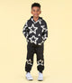 STARS HOODED SWEATSHIRT