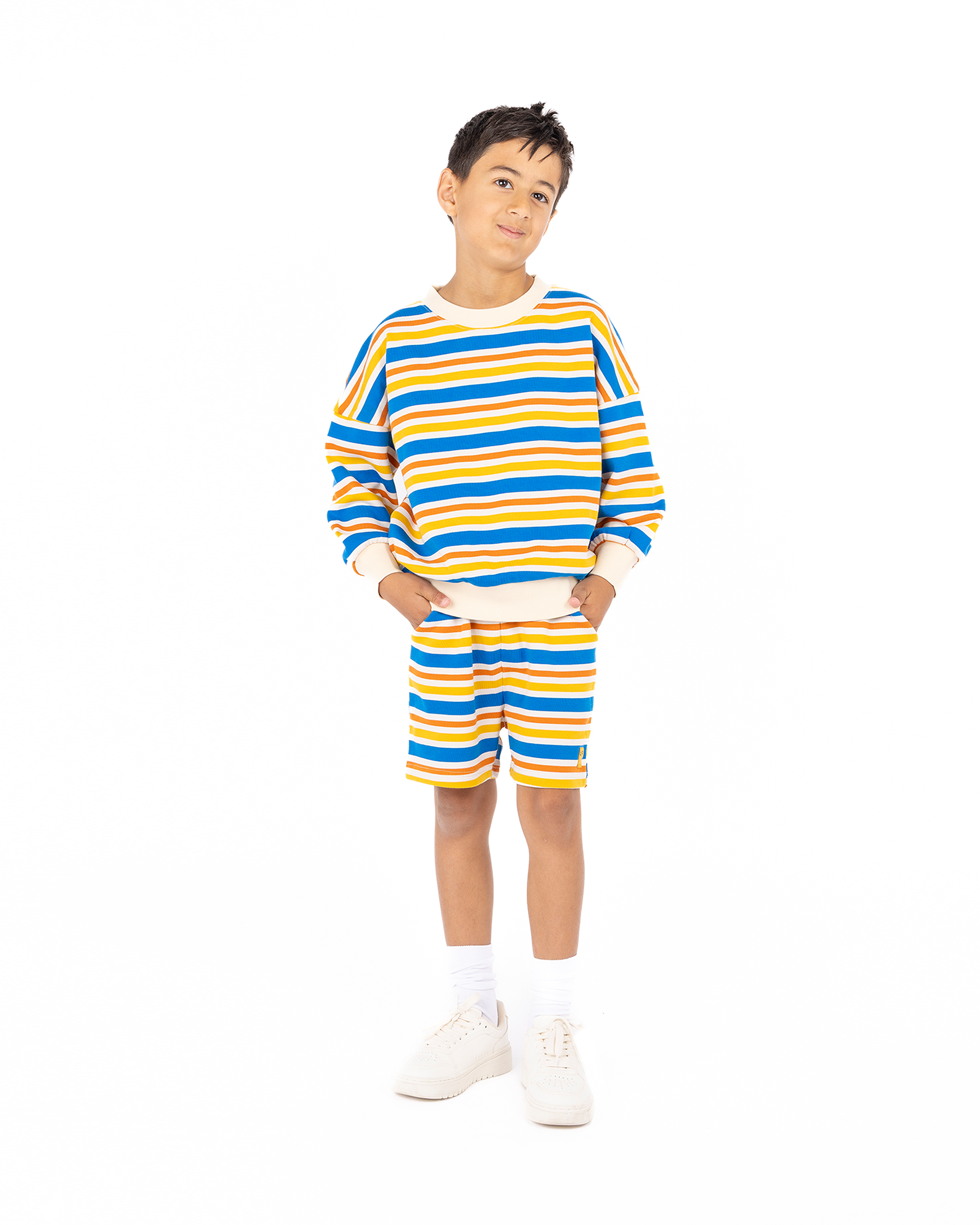 VINTAGE STRIPE SWEATSHIRT