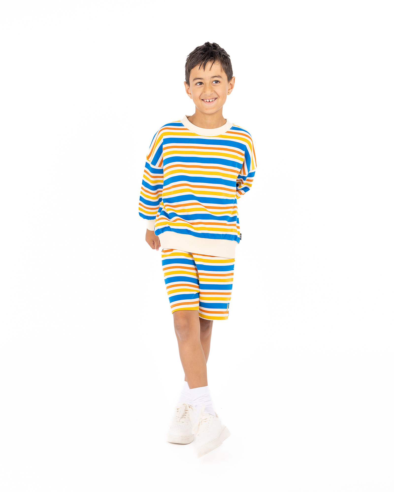 VINTAGE STRIPE TRACK SHORTS | Rock Your Baby