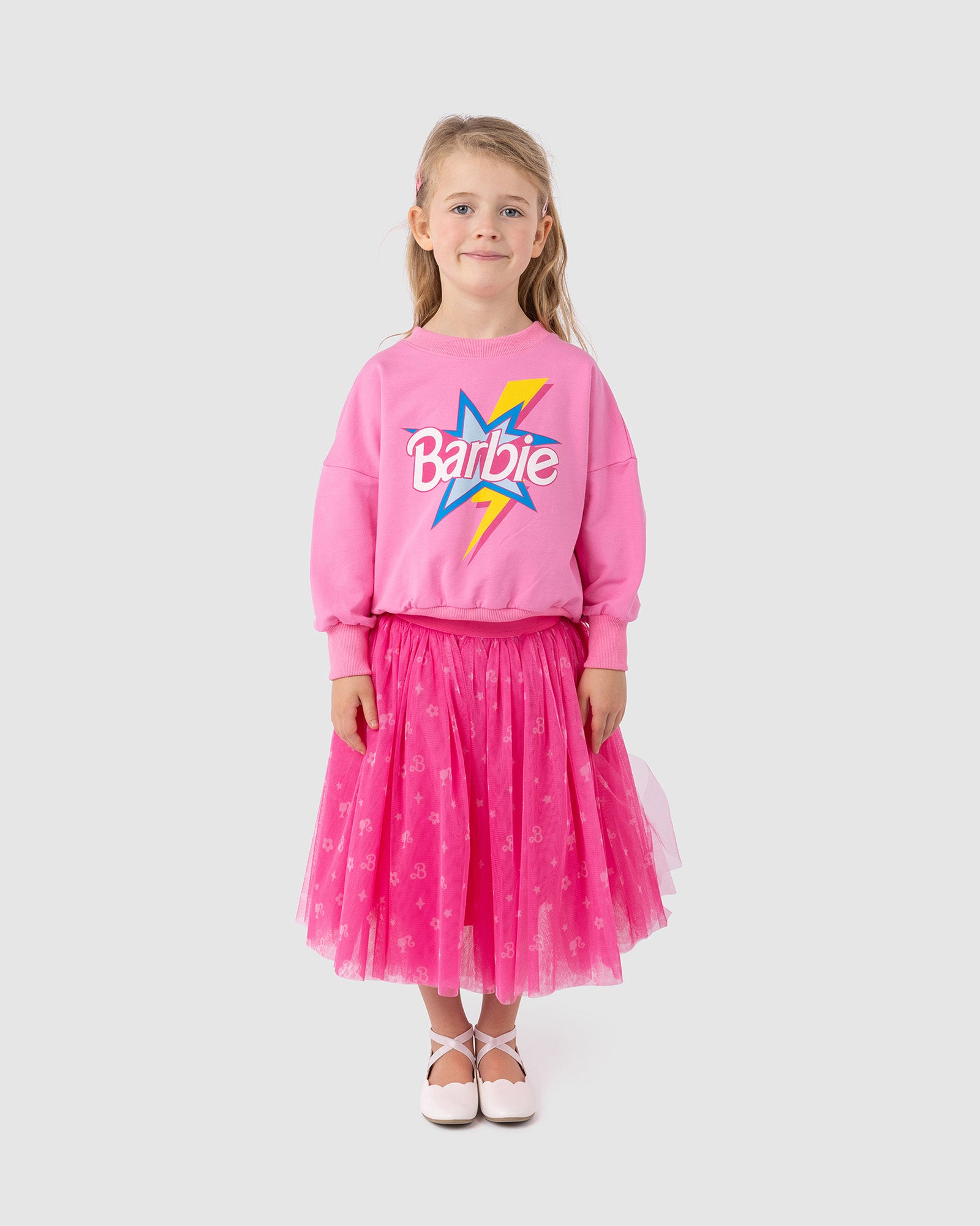 BARBIE THROWBACK RELAXED SWEATSHIRT