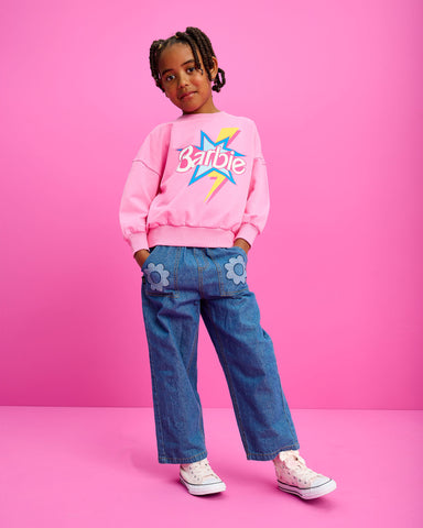 BARBIE THROWBACK RELAXED SWEATSHIRT