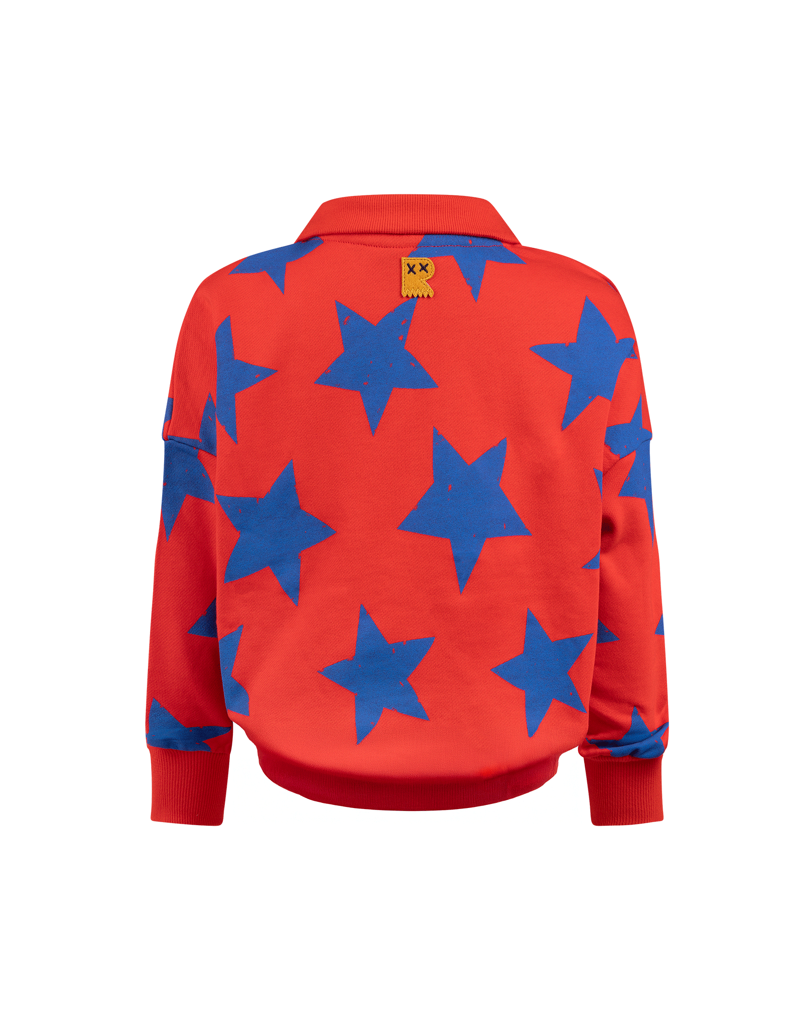 RED STAR QUARTER ZIP SWEATSHIRT