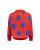 RED STAR QUARTER ZIP SWEATSHIRT