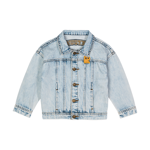 PALE BLUE DENIM JACKET