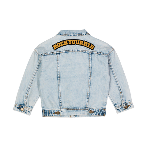 PALE BLUE DENIM JACKET