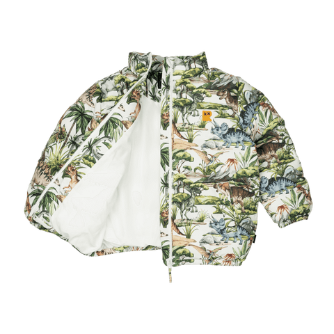 DINO JUNGLE PUFF PADDED JACKET