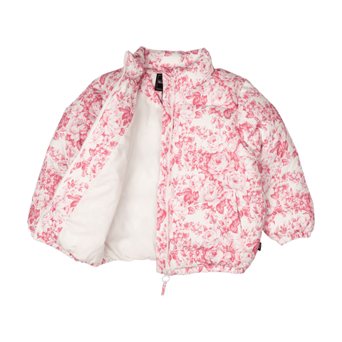 FLORAL TOILE PADDED JACKET