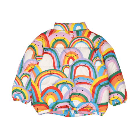 HAPPY RAINBOWS PADDED JACKET