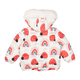 LOVE BUG RAINBOW PADDED JACKET WITH LINING