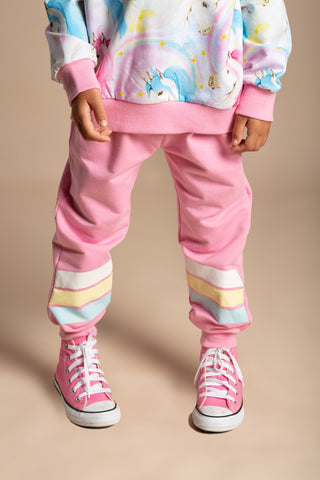 FANTASIA PINK TRACK PANTS