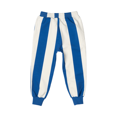 BLUE STRIPE TRACK PANTS