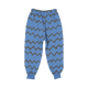 BLUE ZIG ZAG TRACK PANTS