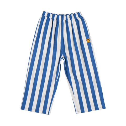 BLUE STRIPE WIDE LEG PANT