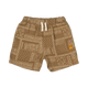 BROWN PAISLEY SHORTS